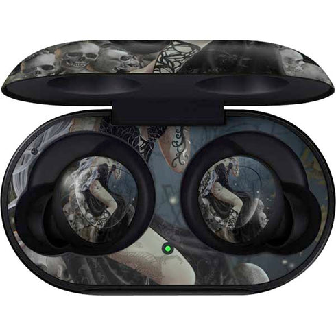 Gothic Queen with Silver Dragon by Nene Thomas Galaxy Buds Skin