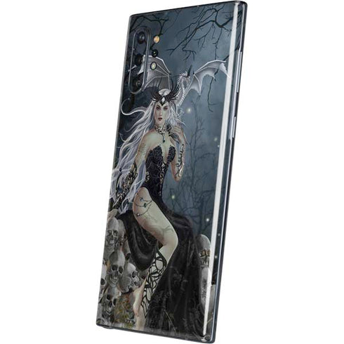Gothic Queen with Silver Dragon by Nene Thomas Galaxy Note 10 Plus Skin