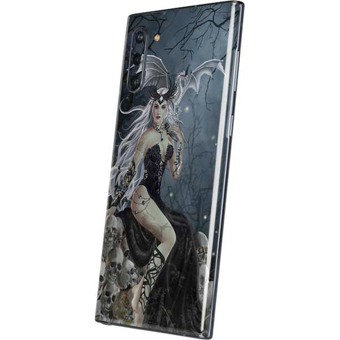 Gothic Queen with Silver Dragon by Nene Thomas Galaxy Note 10 Skin