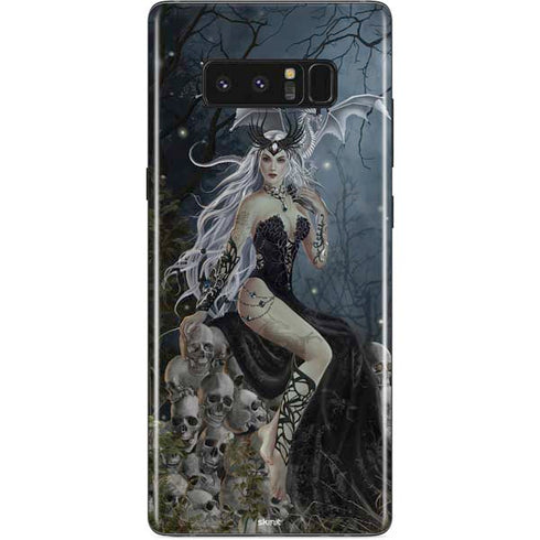 Gothic Queen with Silver Dragon by Nene Thomas Galaxy Note 8 Skin