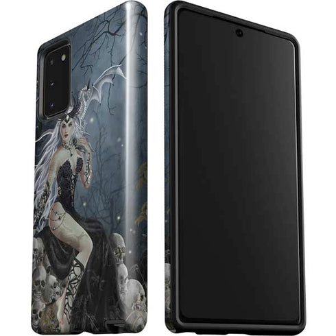 Gothic Queen with Silver Dragon by Nene Thomas Galaxy Note20 5G Pro Case