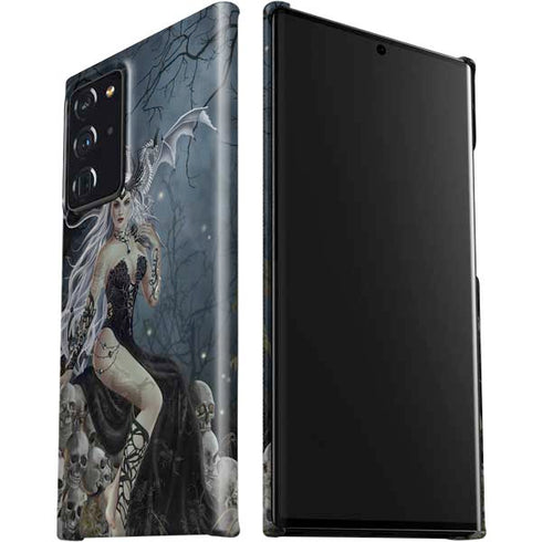 Gothic Queen with Silver Dragon by Nene Thomas Galaxy Note20 Ultra 5G Lite Case