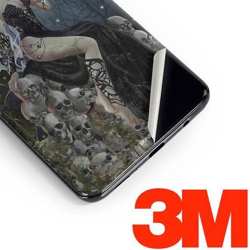 Gothic Queen with Silver Dragon by Nene Thomas Galaxy S10 Skin