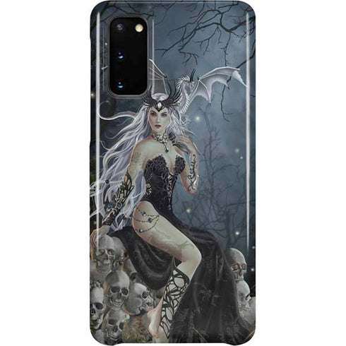 Gothic Queen with Silver Dragon by Nene Thomas Galaxy S20 Lite Case