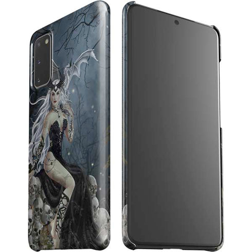 Gothic Queen with Silver Dragon by Nene Thomas Galaxy S20 Lite Case