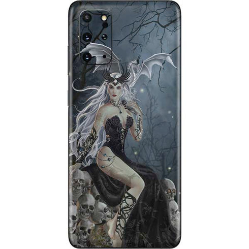 Gothic Queen with Silver Dragon by Nene Thomas Galaxy S20 Plus Skin
