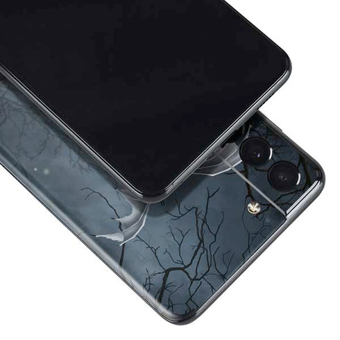 Gothic Queen with Silver Dragon by Nene Thomas Galaxy S21 5G Skin