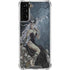 Gothic Queen with Silver Dragon by Nene Thomas Galaxy S21 FE Clear Case