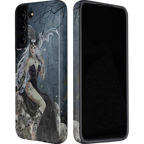 Gothic Queen with Silver Dragon by Nene Thomas Galaxy S22 Plus Pro Case