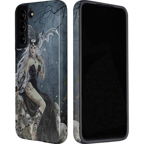 Gothic Queen with Silver Dragon by Nene Thomas Galaxy S22 Pro Case