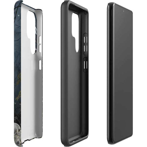 Gothic Queen with Silver Dragon by Nene Thomas Galaxy S22 Ultra Pro Case