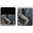 Gothic Queen with Silver Dragon by Nene Thomas Galaxy Z Flip4 5G Skin