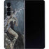 Gothic Queen with Silver Dragon by Nene Thomas Galaxy Z Fold4 5G Skin