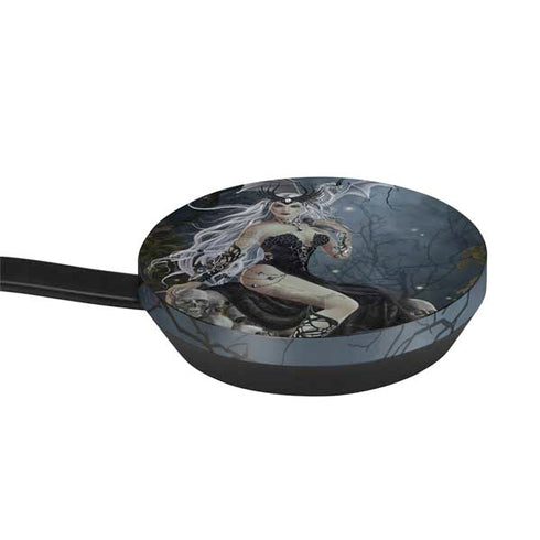 Gothic Queen with Silver Dragon by Nene Thomas Google Stadia Controller Skin