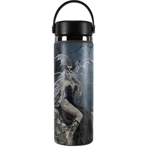 Gothic Queen with Silver Dragon by Nene Thomas Hydro Flask 20oz Wide Mouth Skin