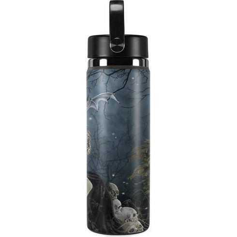 Gothic Queen with Silver Dragon by Nene Thomas Hydro Flask 20oz Wide Mouth Skin