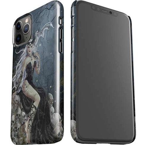 Gothic Queen with Silver Dragon by Nene Thomas iPhone 11 Pro Lite Case