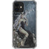 Gothic Queen with Silver Dragon by Nene Thomas iPhone 12 Clear Case