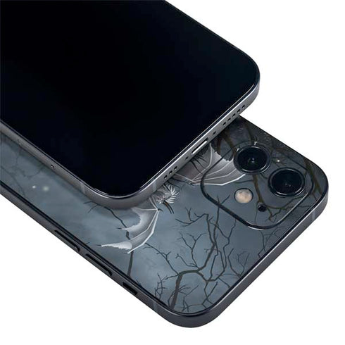 Gothic Queen with Silver Dragon by Nene Thomas iPhone 12 Mini Skin