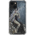 Gothic Queen with Silver Dragon by Nene Thomas iPhone 14 Clear Case