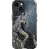 Gothic Queen with Silver Dragon by Nene Thomas iPhone 15 Plus Impact Case