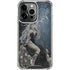 Gothic Queen with Silver Dragon by Nene Thomas iPhone 15 Pro Clear Case