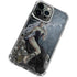 Gothic Queen with Silver Dragon by Nene Thomas iPhone 15 Pro Clear Case
