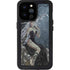 Gothic Queen with Silver Dragon by Nene Thomas iPhone 14 Pro Max Waterproof Case