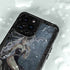 Gothic Queen with Silver Dragon by Nene Thomas iPhone 14 Pro Max Waterproof Case