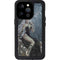 Gothic Queen with Silver Dragon by Nene Thomas iPhone 14 Pro Waterproof Case