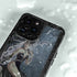 Gothic Queen with Silver Dragon by Nene Thomas iPhone 14 Pro Waterproof Case