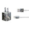 Gothic Queen with Silver Dragon by Nene Thomas iPhone Charger (5W USB) Skin