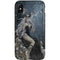 Gothic Queen with Silver Dragon by Nene Thomas iPhone X Pro Case