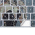 Gothic Queen with Silver Dragon by Nene Thomas Magic Keyboard Skin