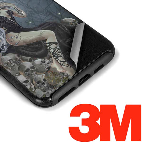 Gothic Queen with Silver Dragon by Nene Thomas Otterbox Symmetry iPhone Skin