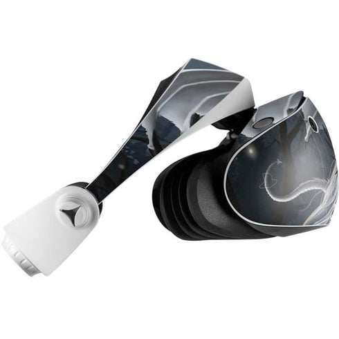 Gothic Queen with Silver Dragon by Nene Thomas PlayStation VR2 Skin