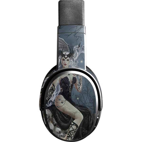 Gothic Queen with Silver Dragon by Nene Thomas Skullcandy Crusher Wireless Skin