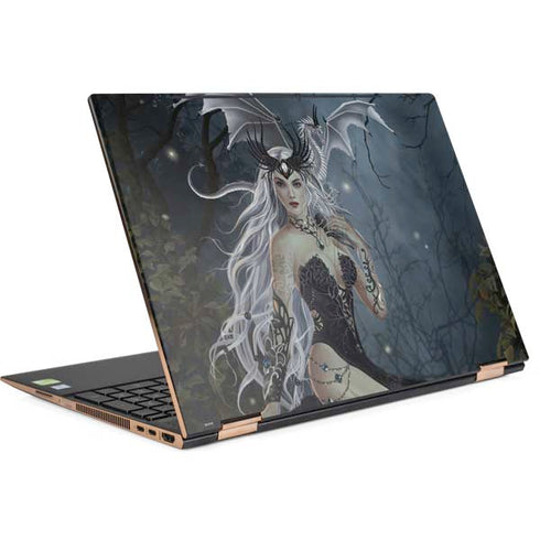 Gothic Queen with Silver Dragon by Nene Thomas HP Spectre Skin