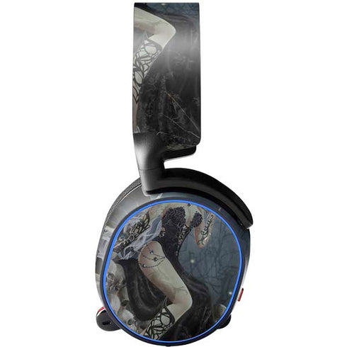 Gothic Queen with Silver Dragon by Nene Thomas SteelSeries Arctis 5 Skin
