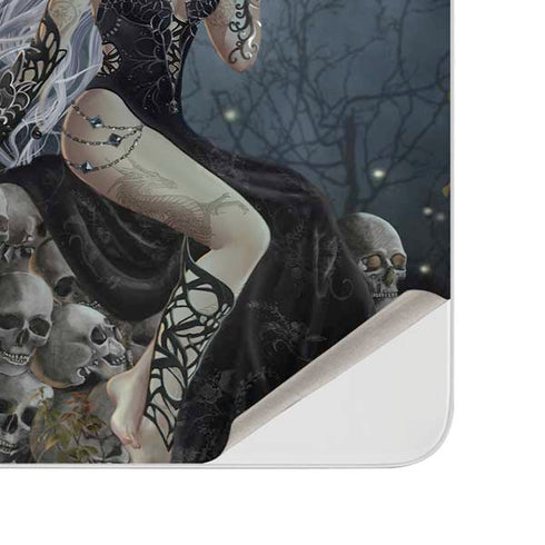 Gothic Queen with Silver Dragon by Nene Thomas Surface Duo Skin