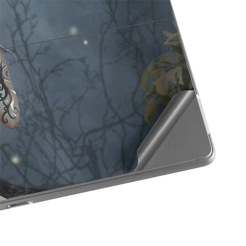 Gothic Queen with Silver Dragon by Nene Thomas Surface Pro 9 Skin