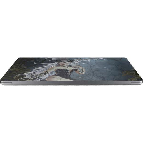 Gothic Queen with Silver Dragon by Nene Thomas Universal Laptop 16in (13 x 9.4in) Skin