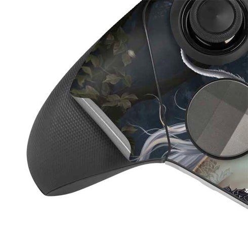 Gothic Queen with Silver Dragon by Nene Thomas Xbox Elite Wireless Controller Series 2 Skin