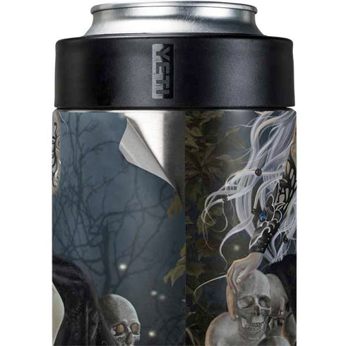 Gothic Queen with Silver Dragon by Nene Thomas Yeti Colster Can Insulator Skin