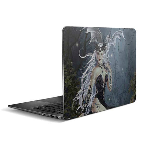 Gothic Queen with Silver Dragon by Nene Thomas Zenbook UX305FA 13.3in Skin