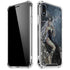 Gothic Queen with Silver Dragon by Nene Thomas iPhone XR Clear Case