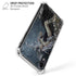 Gothic Queen with Silver Dragon by Nene Thomas iPhone XR Clear Case