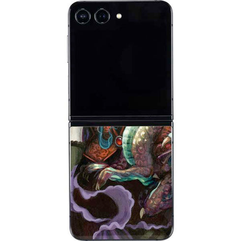 Gothic Vampire Fairy with Dragon & Skulls by Jasmine Becket-Griffith Galaxy Z Flip5 5G Skin