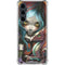 Gothic Vampire Fairy with Dragon & Skulls by Jasmine Becket-Griffith Galaxy S23 FE Clear Case
