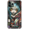Gothic Vampire Fairy with Dragon & Skulls by Jasmine Becket-Griffith iPhone 11 Pro Max Clear Case